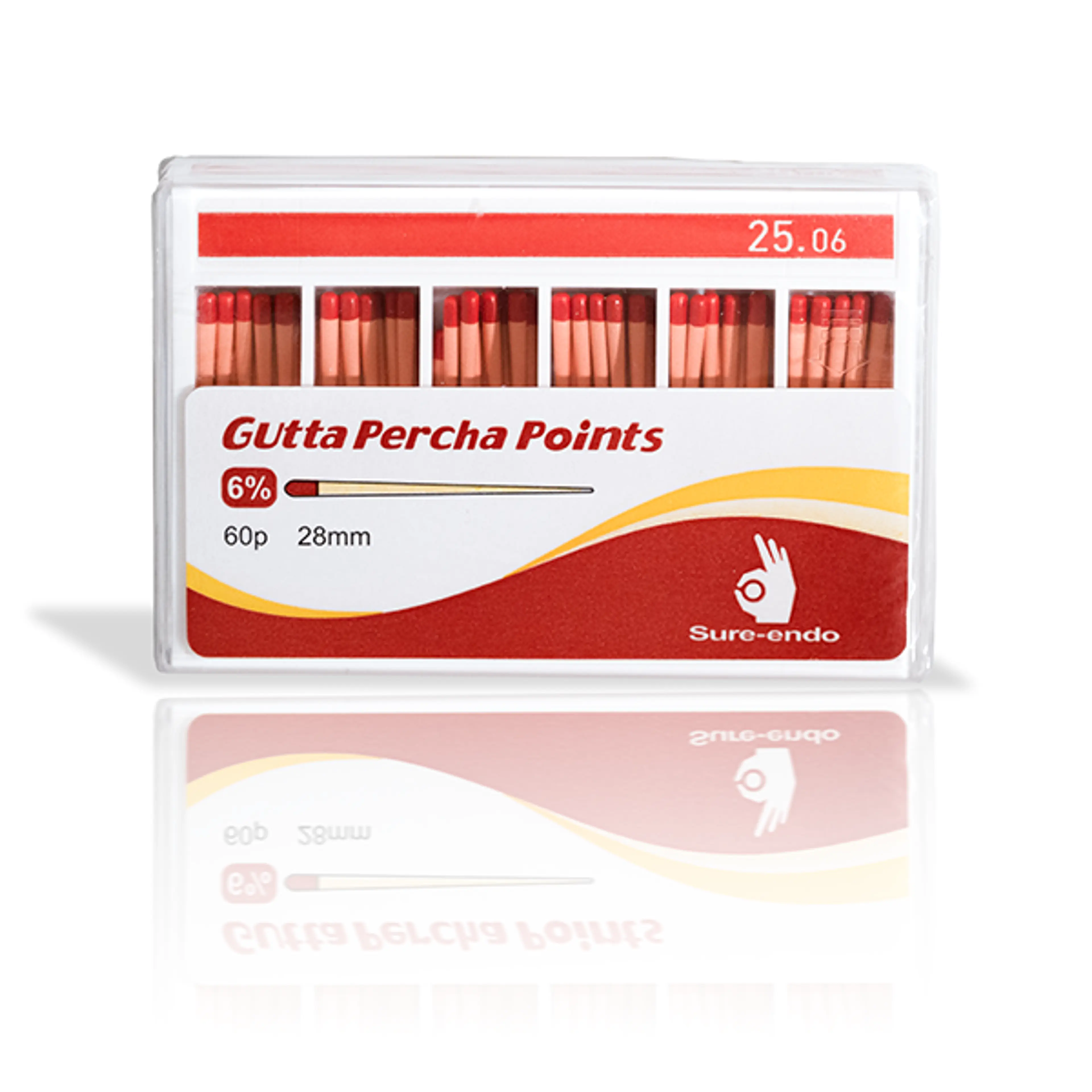 Gutta-Percha tips 25.06 60 pcs.